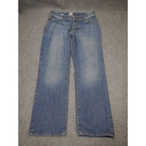 Hugo Boss Orange Jeans Mens‎ 32X30 Regular Fit Blue Medium Wash Button Fly Denim